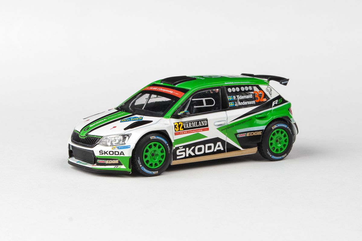 Škoda Fabia III R5 (2015) 1:43 - Rally Sweden 2017 #32 Tidemand - Andersson