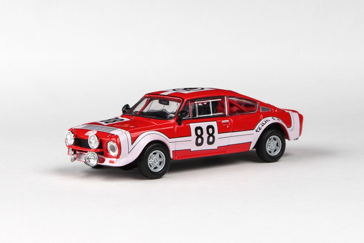 Škoda 200RS (1974) 1:43 - Rallye Šumava 1975 #88 Horsák - Motal