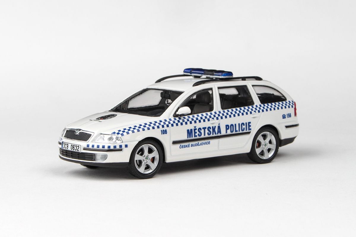 Škoda Octavia II Combi (2004) 1:43 - Městská Policie České Budějovice 106