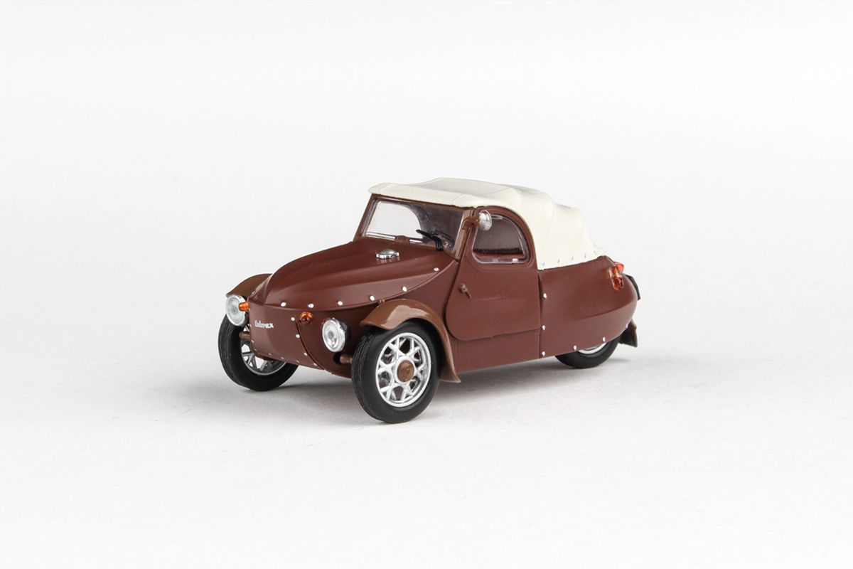 Velorex 16/350 (1966) 1:43 - Hnědá/Světle Šedá/Hnědá