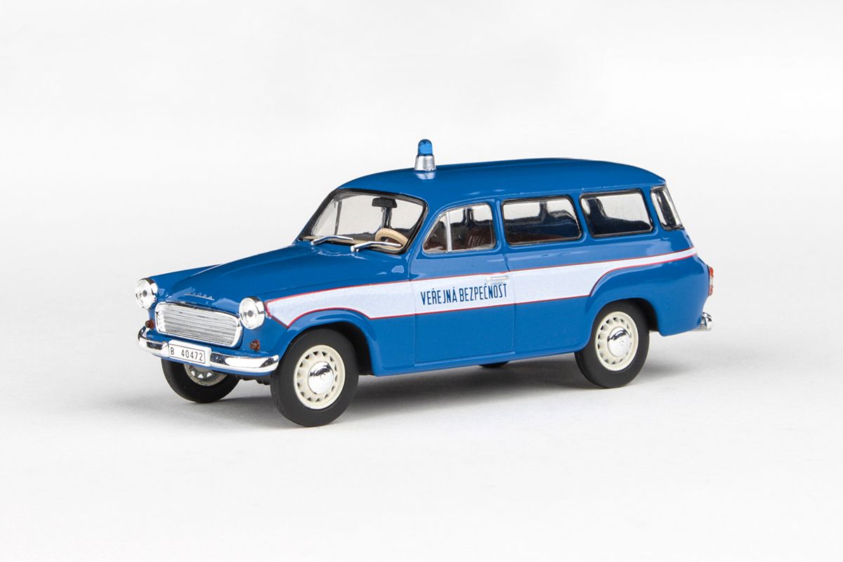 Kovový model Škoda 1202 - pohled zepředu