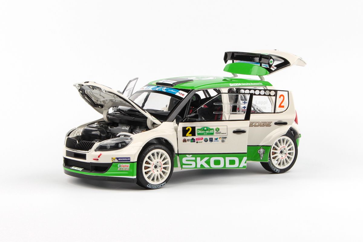 Škoda Fabia II FL S2000 (2010) 1:18 - Circuit of Ireland 2014 #2 Lappi - Ferm