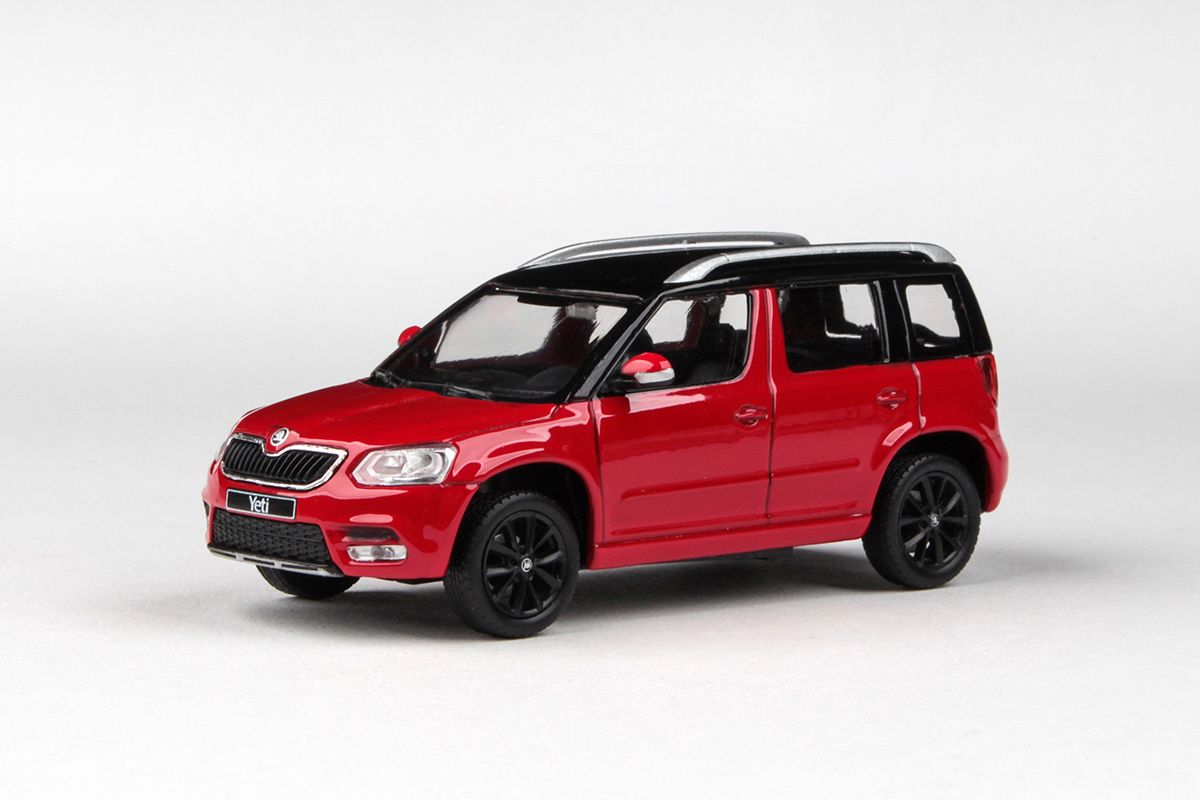 Škoda Yeti FL (2013) 1:43 - Červená Corrida Uni