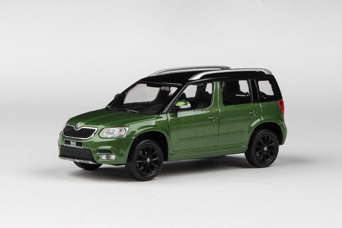 Škoda Yeti FL (2013) 1:43 - Zelená Cosmic Metalíza
