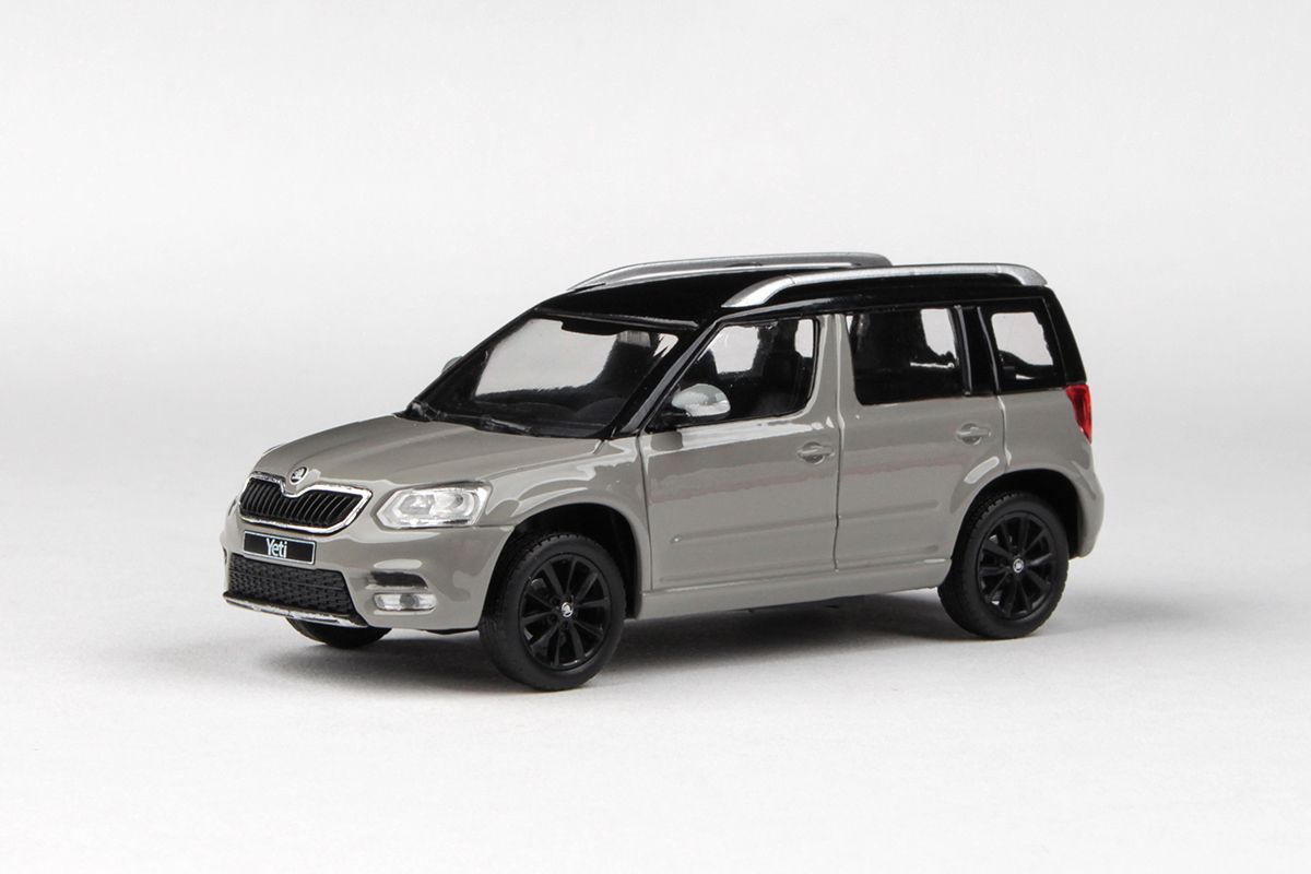 Škoda Yeti FL (2013) 1:43 - Šedá Steel