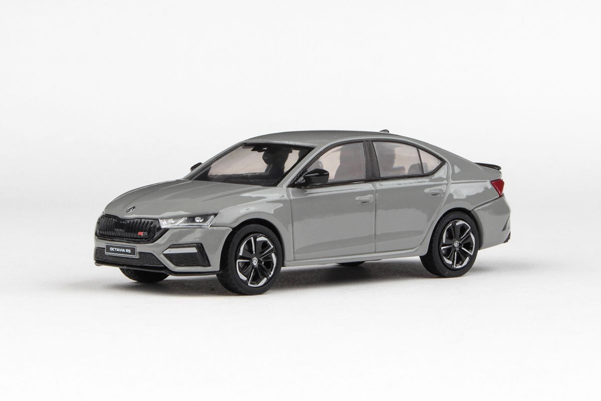 Škoda Octavia IV RS (2020) 1:43 - Šedá Steel