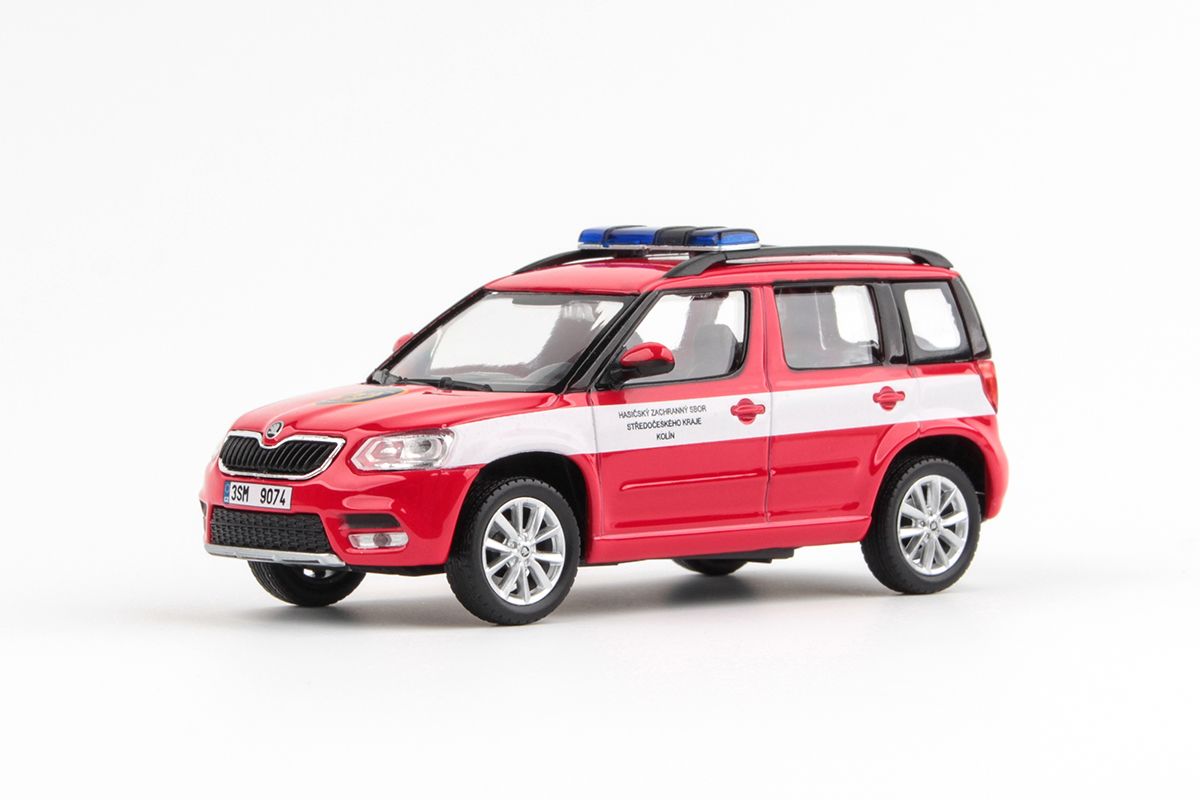 Škoda Yeti FL (2013) 1:43 - HZS Středočeského Kraje Kolín