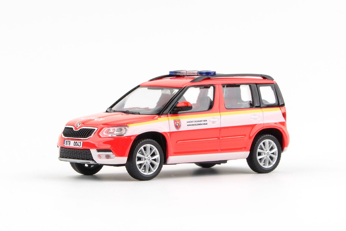 Škoda Yeti FL (2013) 1:43 - HZS Moravskoslezského Kraje