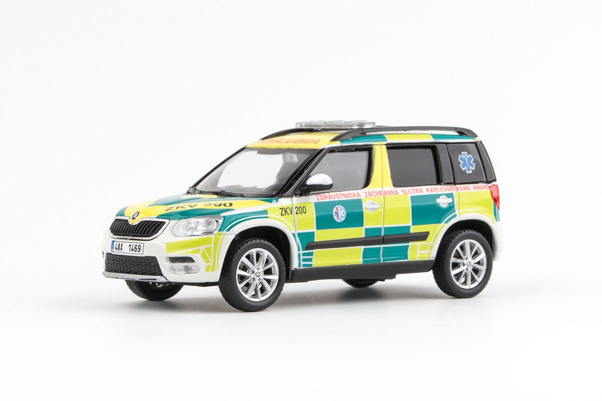 Škoda Yeti FL (2013) 1:43 - ZZS Karlovarského Kraje 200