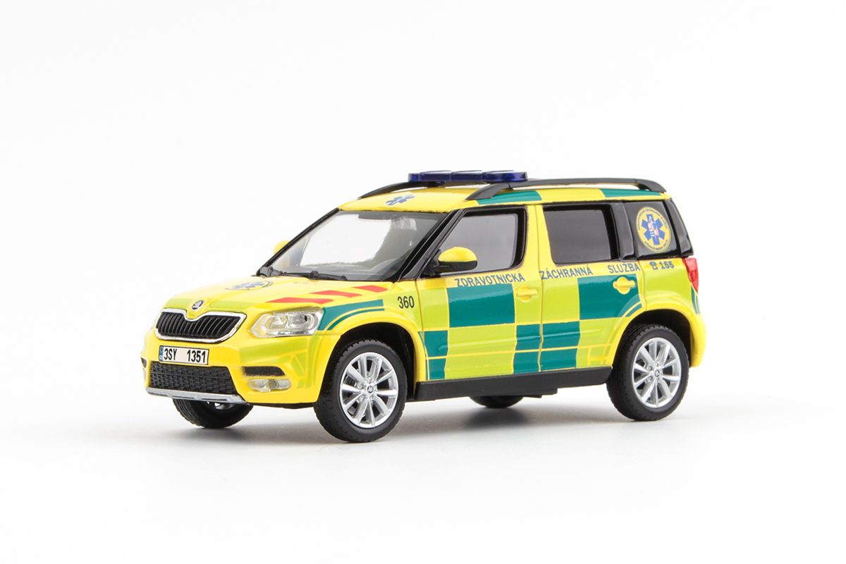 Škoda Yeti FL (2013) 1:43 - ZZS Středočeského Kraje 360