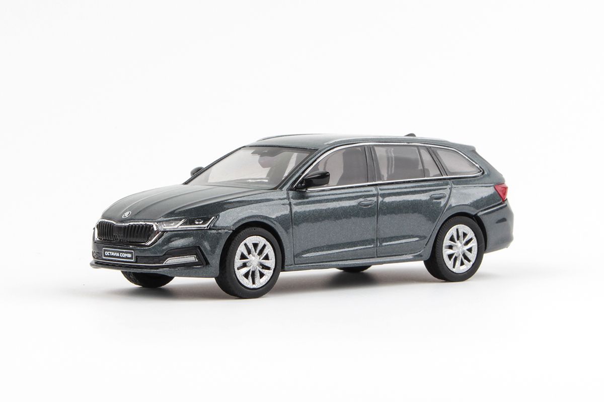 Škoda Octavia IV Combi (2020) 1:43 - Šedá Quartz Metalíza