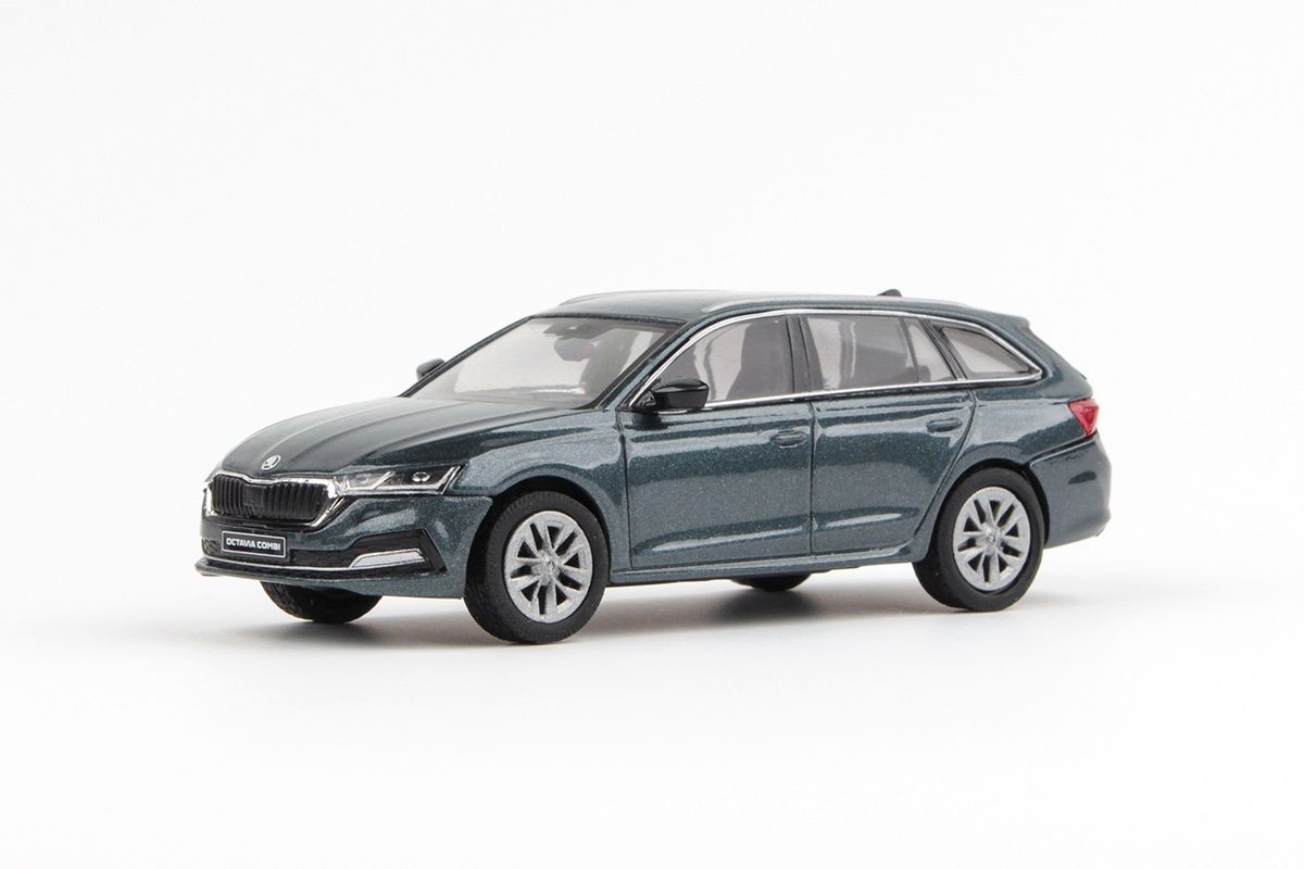 Škoda Octavia IV Combi (2020) 1:43 - Šedá Graphite Metalíza