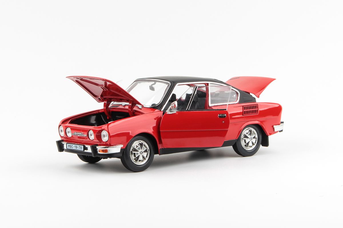 Škoda 110R Coupé (1980) 1:18 - Červená Závodní