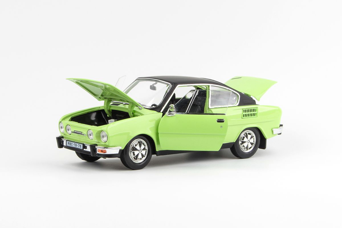 Škoda 110R Coupé (1980) 1:18 - Zelená Lipová