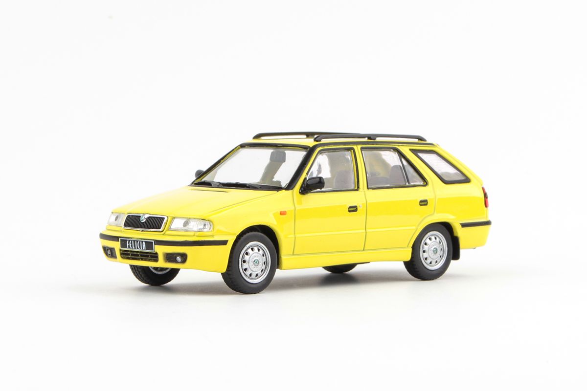 Škoda Felicia FL Combi (1998) 1:43 - Žlutá Telecom