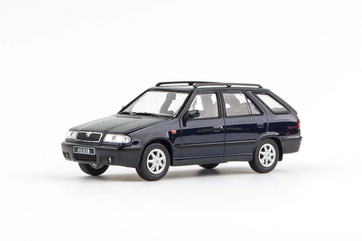 Škoda Felicia FL Combi (1998) 1:43 - Modrá Hlubinná Metalíza