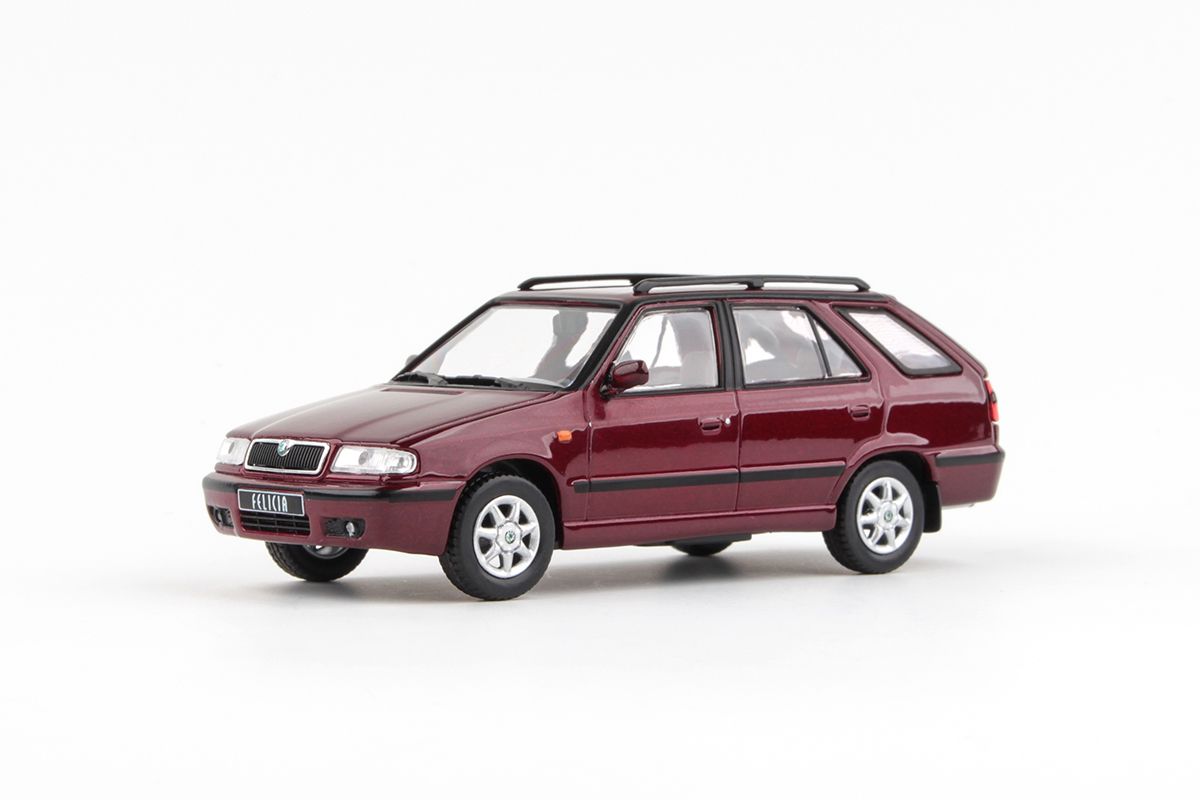 Škoda Felicia FL Combi (1998) 1:43 - Červená Hotchilli Metalíza