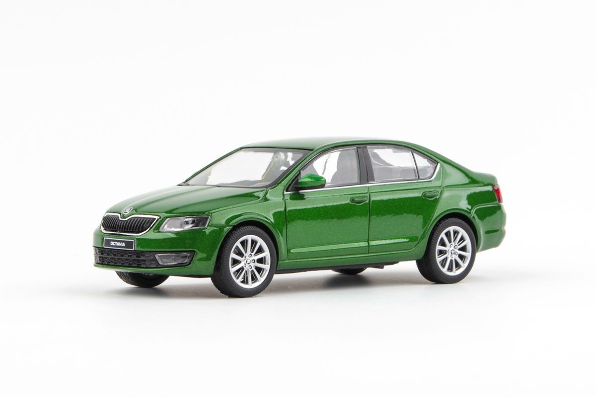 Škoda Octavia III (2012) 1:43 - Zelená Rallye Metalíza