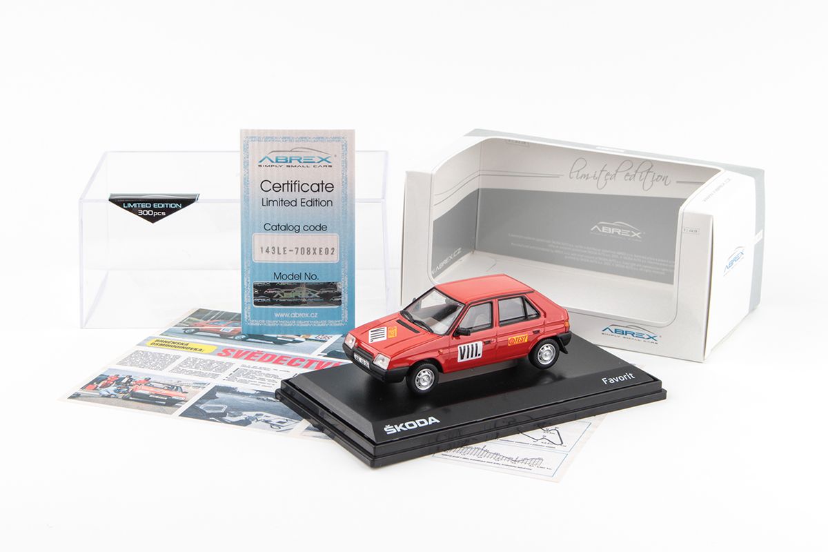 Škoda Favorit 136L (1988) 1:43 - SM Brněnská Osmihodinovka