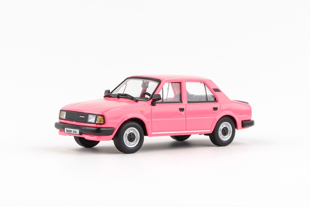 Škoda 120L (1984) 1:43 - Růžová