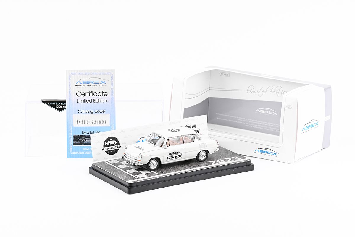 Škoda 1100MBX (1969) 1:43 - Abrex Legendy 2023