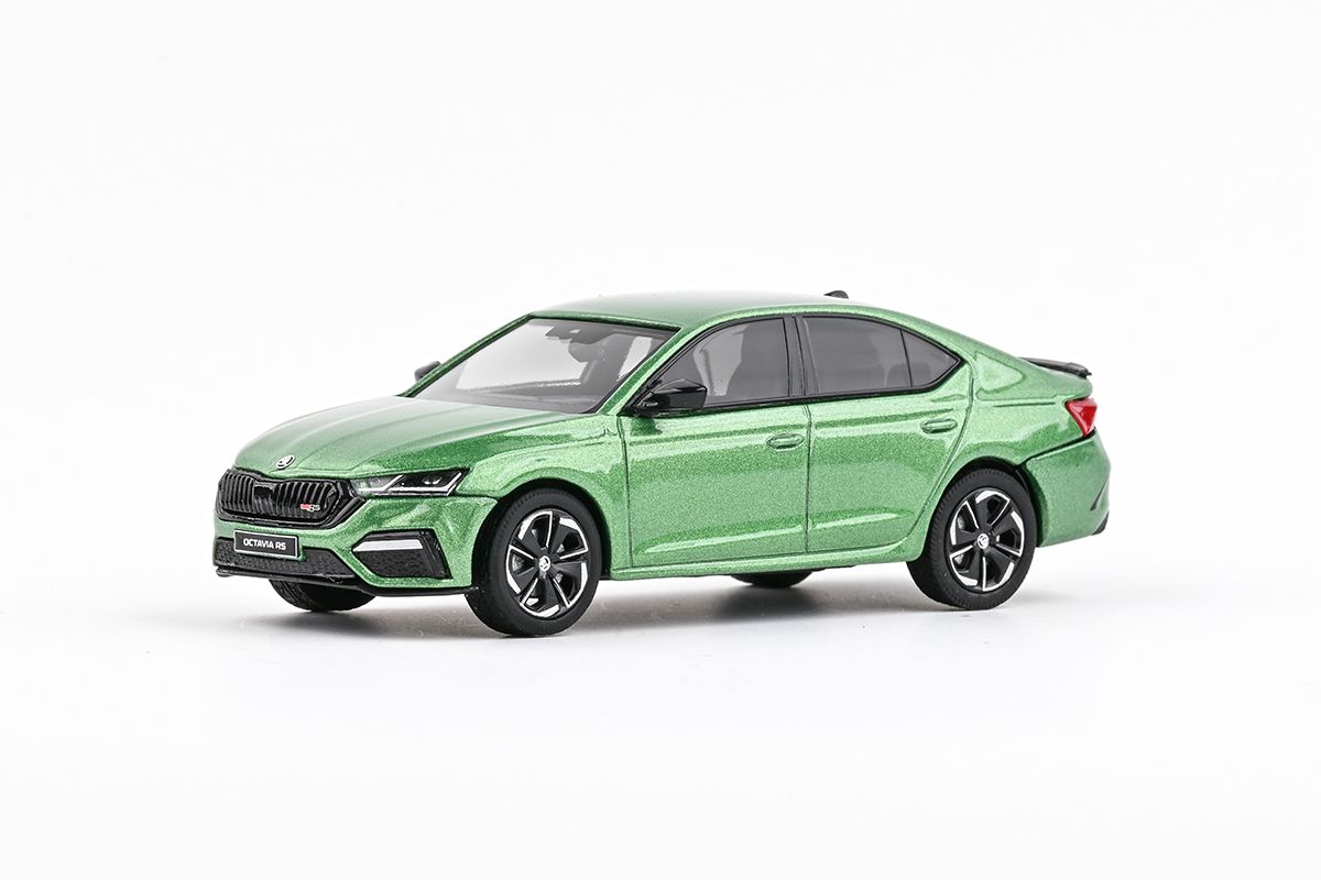 Škoda Octavia IV RS (2020) 1:43 - Zelená Cosmic Metalíza