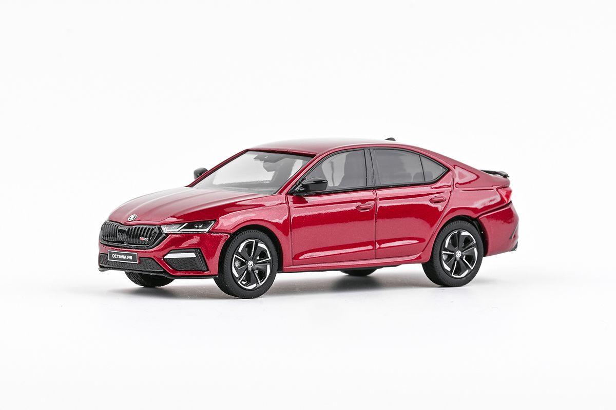 Škoda Octavia IV RS (2020) 1:43 - Červená Volcano Metalíza