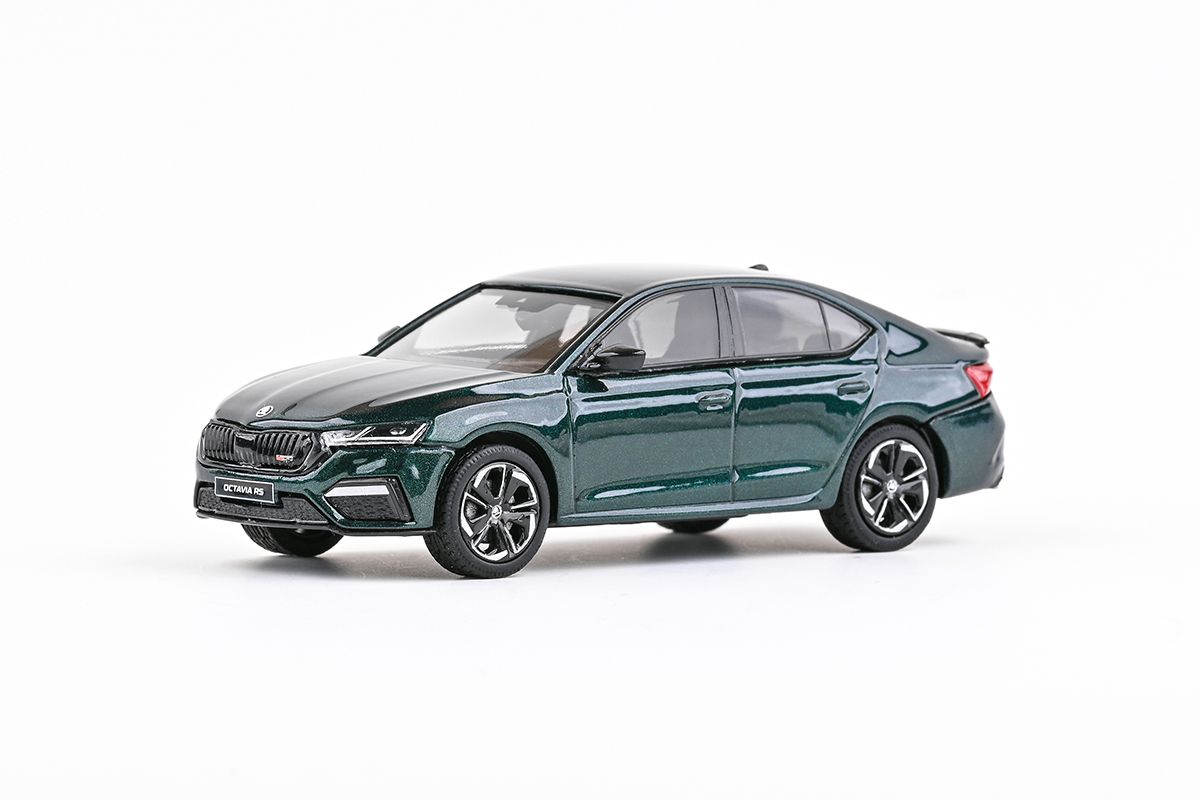 Škoda Octavia IV RS (2020) 1:43 - Zelená Highland Metalíza