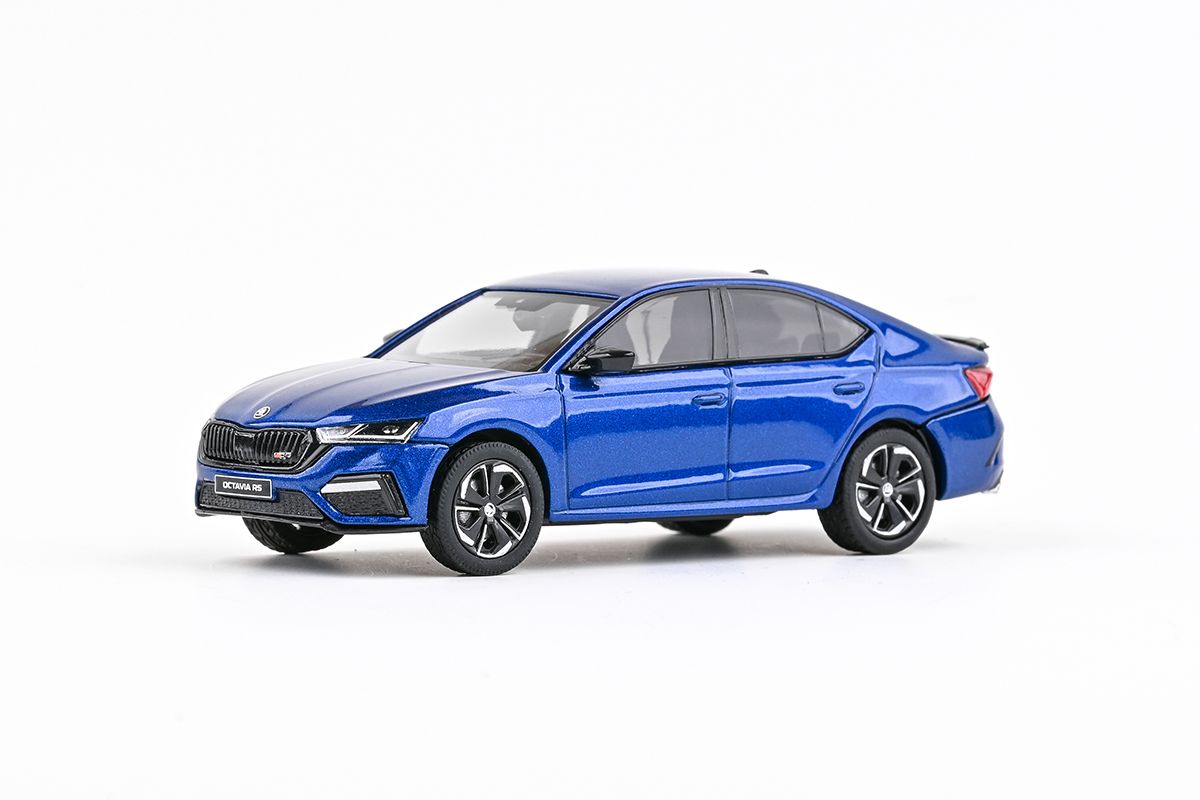 Škoda Octavia IV RS (2020) 1:43 - Modrá Nightfire Metalíza