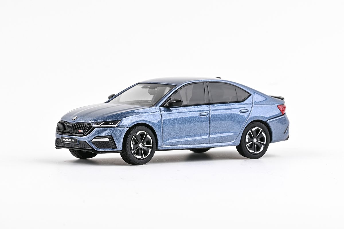Škoda Octavia IV RS (2020) 1:43 - Modrá Mystery Metalíza