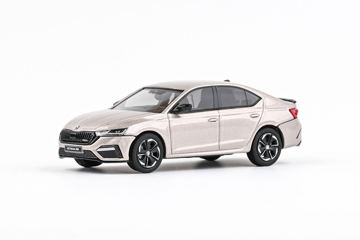 Škoda Octavia IV RS (2020) 1:43 - Béžová Sahara Metalíza