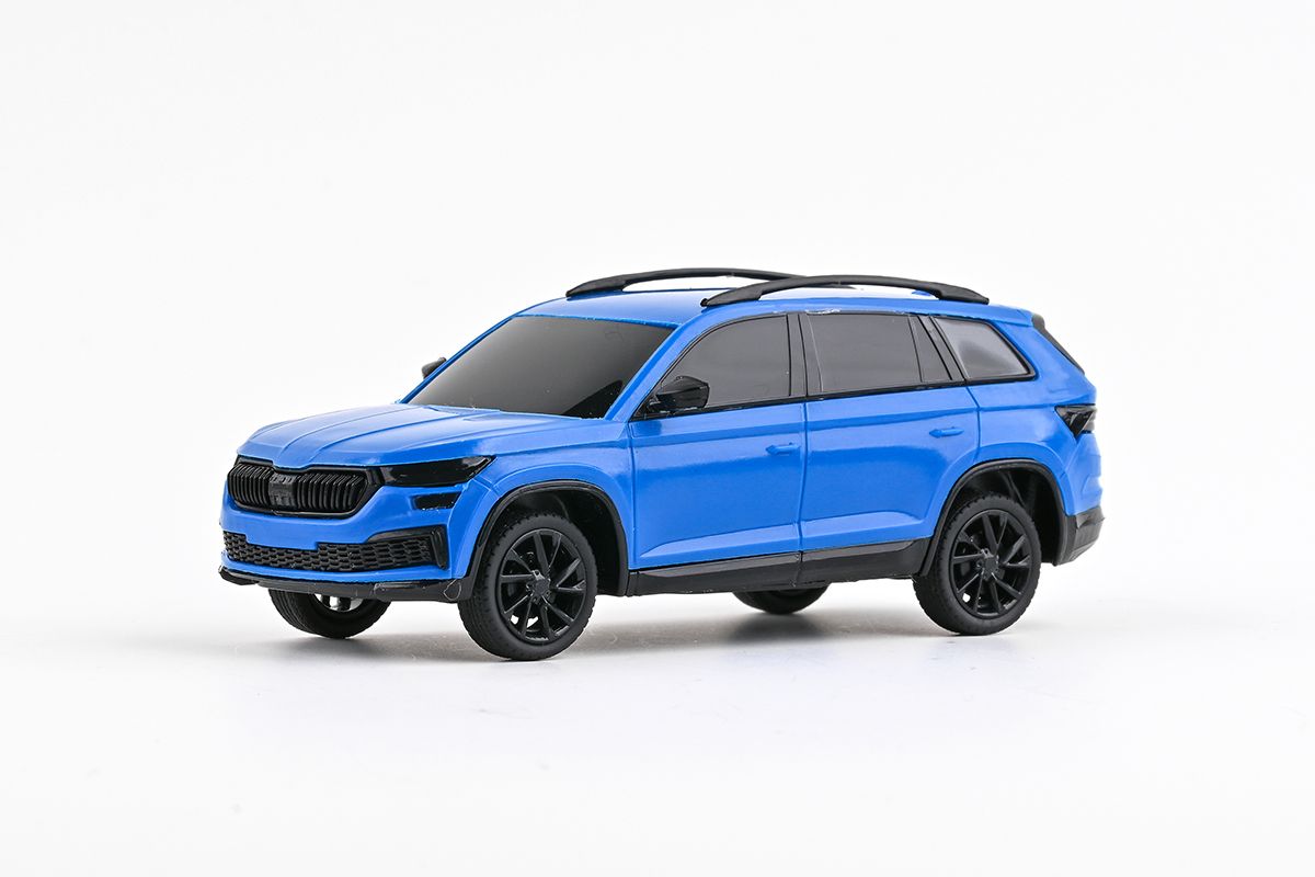 Plasťáček Škoda Kodiaq FL 1:43 - Modrá