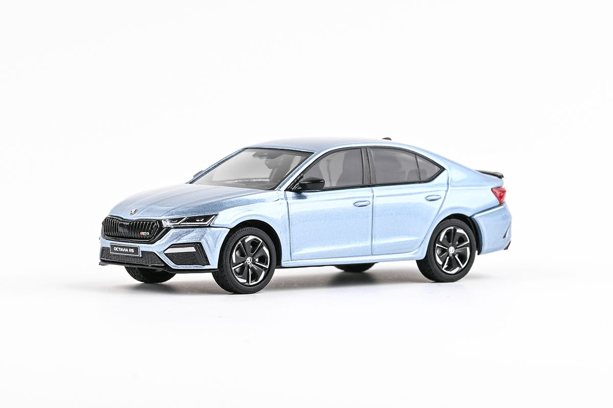 Škoda Octavia IV RS (2020) 1:43 - Modrá Shark Metalíza