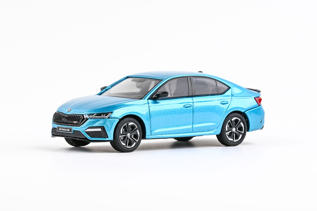 Škoda Octavia IV RS (2020) 1:43 - Modrá Sea Metalíza