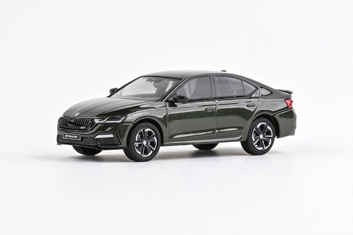 Škoda Octavia IV RS (2020) 1:43 - Zelená Khaki Metalíza