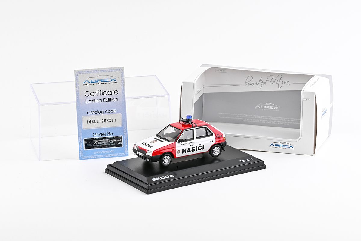Škoda Favorit 136L (1988) 1:43 - SDH Rokytnice V Orlických Horách