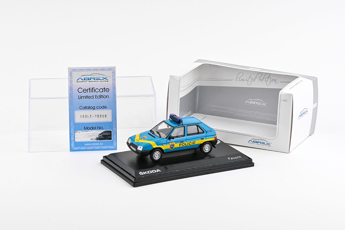 Škoda Favorit 136L (1988) 1:43 - MP Ostrava