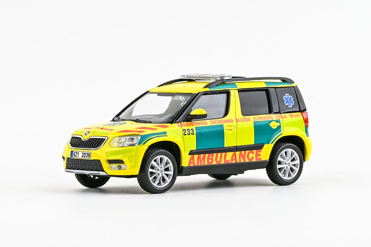 Škoda Yeti FL (2013) 1:43 - ZZS Zlínského Kraje 233