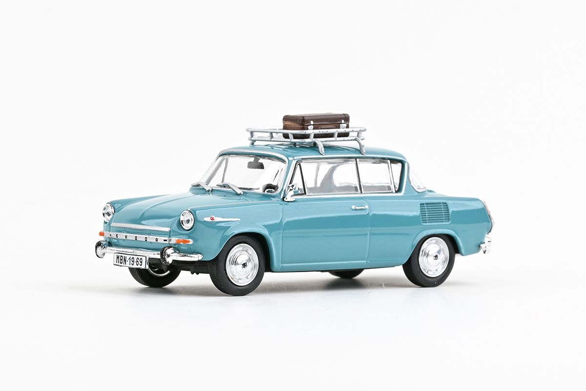 Škoda 1100MBX (1969) 1:43 - Tyrkysová Světlá