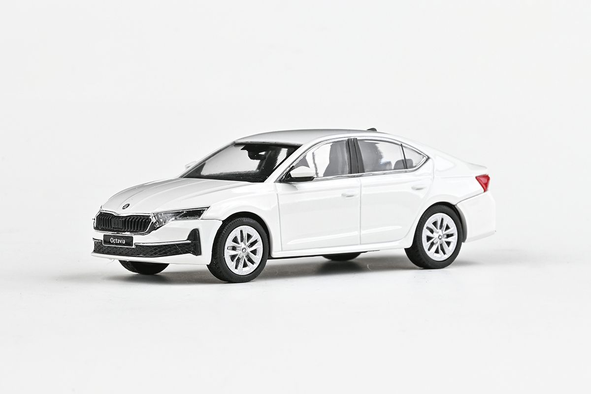Škoda Octavia IV FL (2024) 1:43 - Bílá Candy