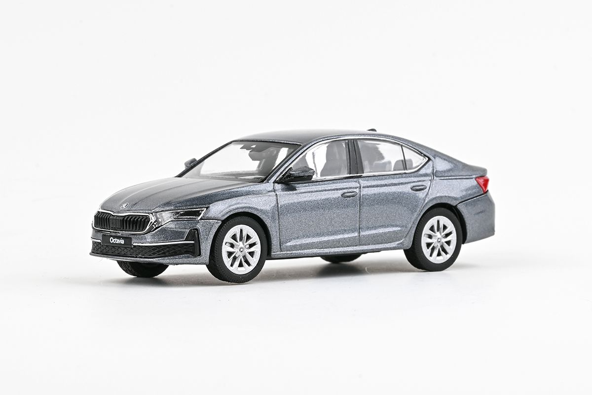 Škoda Octavia IV FL (2024) 1:43 - Šedá Graphite Metalíza