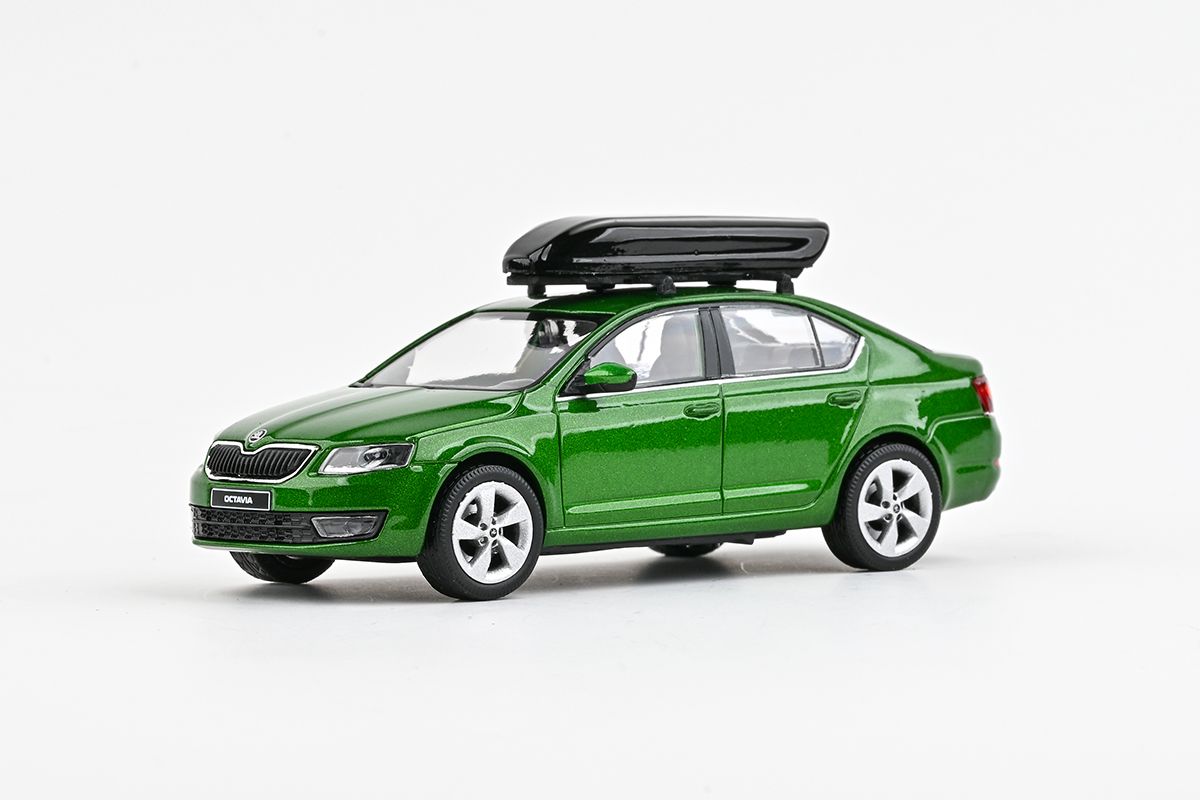Škoda Octavia III (2012) 1:43 - Zelená Rallye Metalíza
