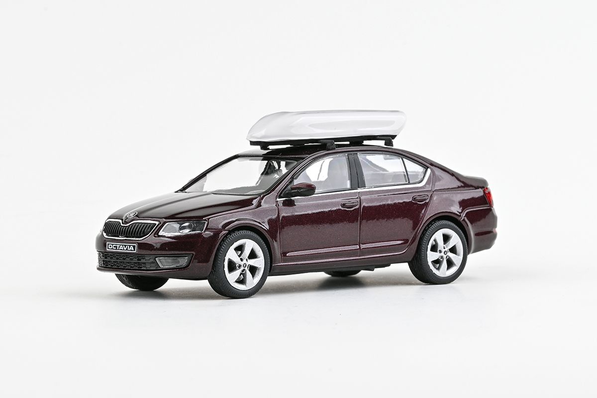 Škoda Octavia III (2012) 1:43 - Rosso Brunello Metalíza