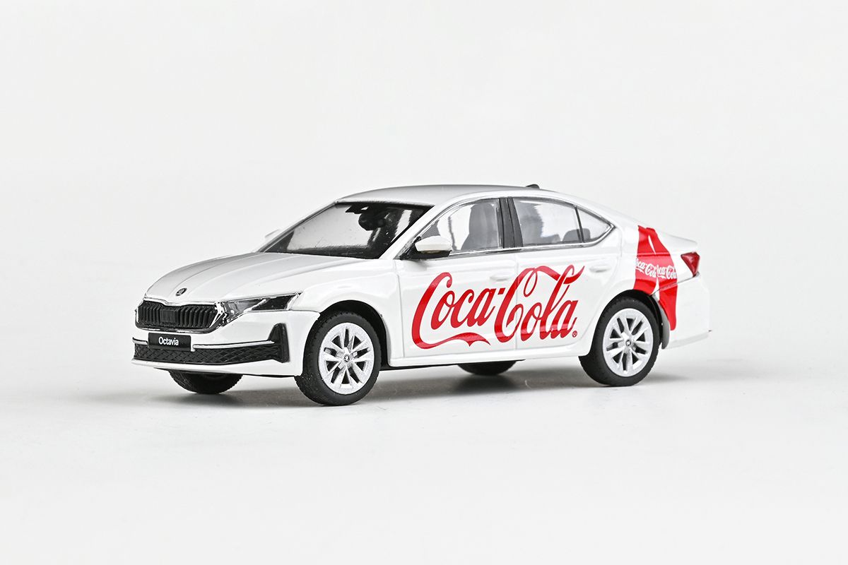 Škoda Octavia IV FL (2024) 1:43 - Coca-Cola