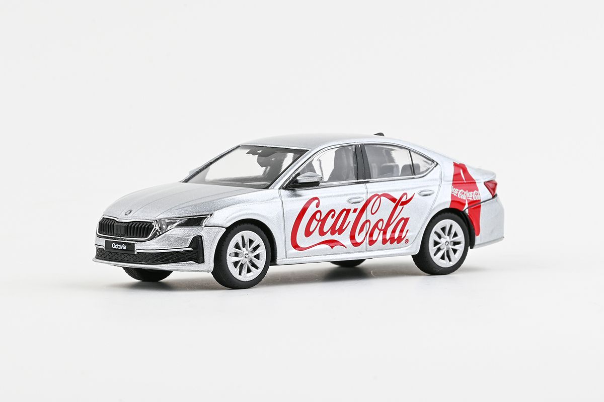 Škoda Octavia IV FL (2024) 1:43 - Coca-Cola
