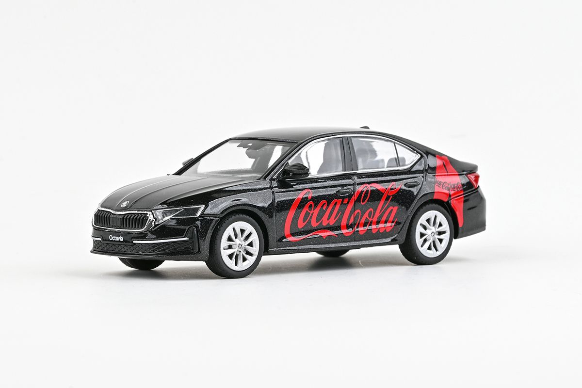 Škoda Octavia IV FL (2024) 1:43 - Coca-Cola