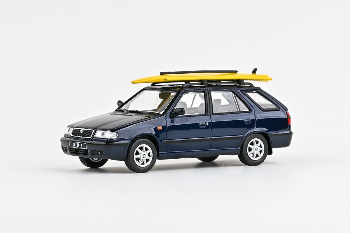 Škoda Felicia FL Combi (1998) 1:43 - Modrá Hlubinná Metalíza