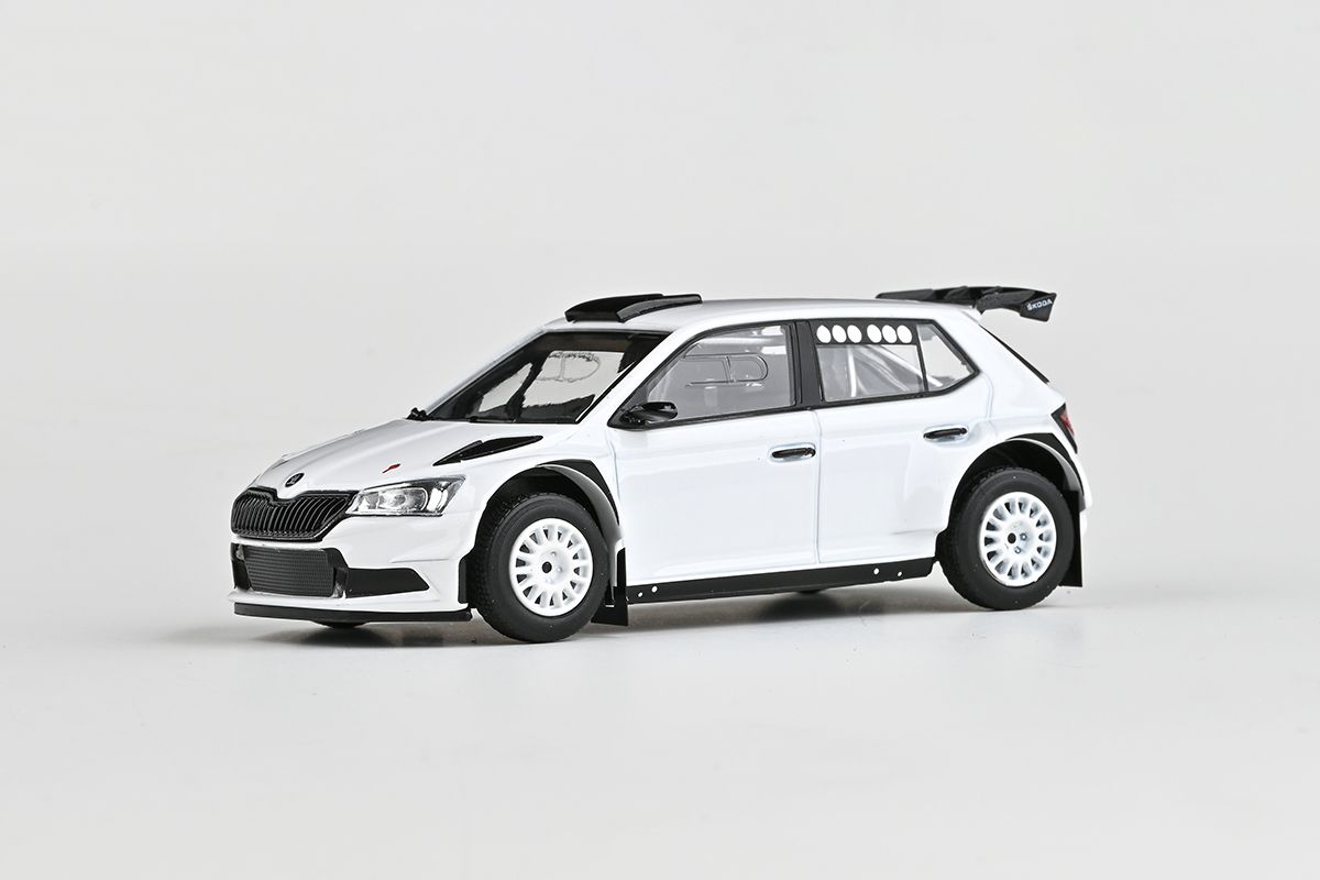 Škoda Fabia III FL Rally2 Evo (2019) 1:43 - Bílá