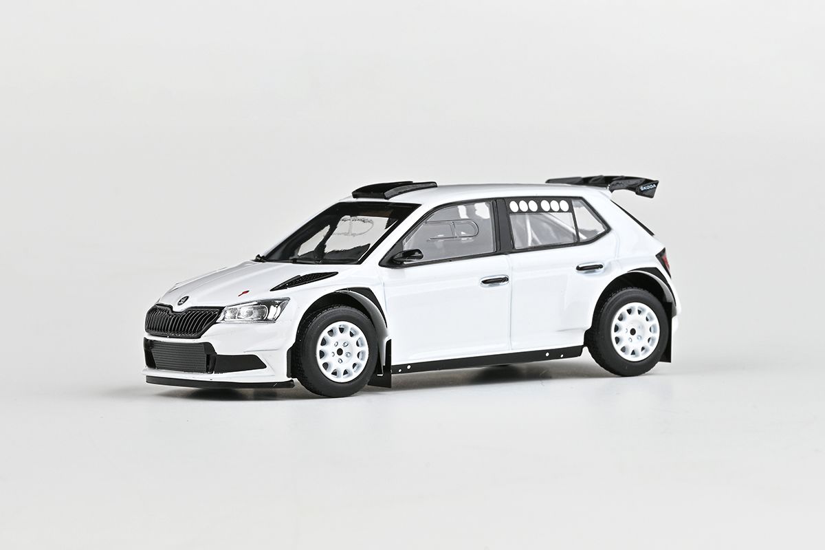 Škoda Fabia III FL Rally2 Evo (2019) 1:43 - Bílá