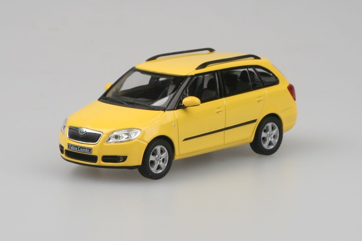 Škoda Fabia II Combi (2007) 1:43 - Žlutá Sprint